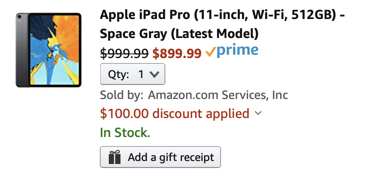 iPad pro deal