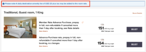 Marriott resort fee
