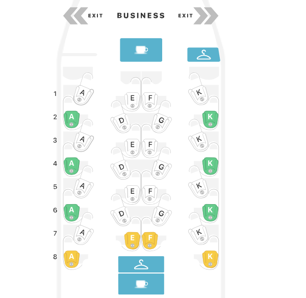 Turkish Airlines Business Class Seat Dimensions Elcho Table