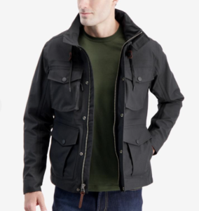 a man in a jacket