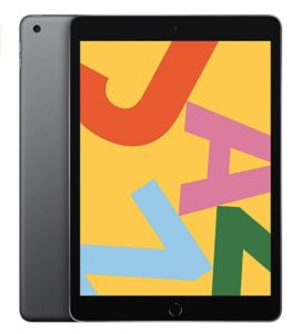 a close up of a tablet