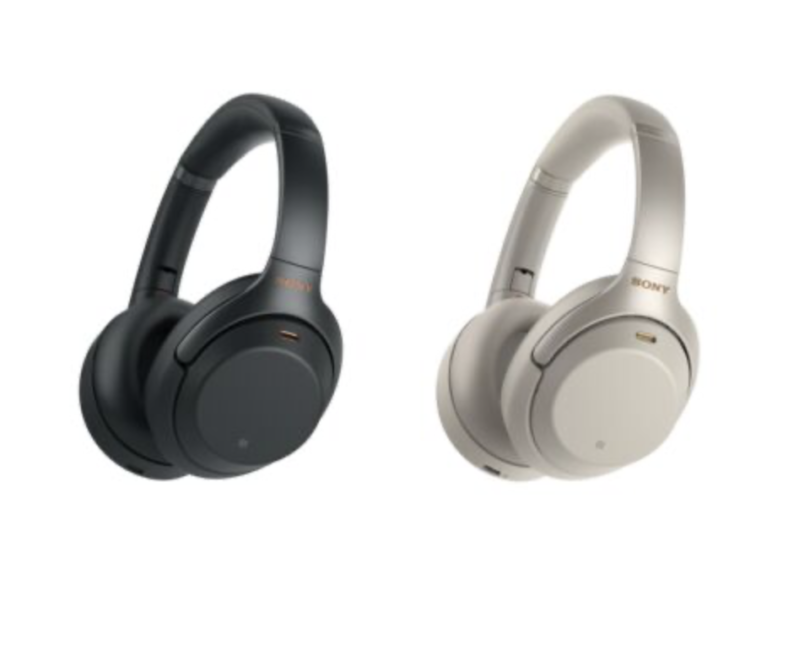 a pair of headphones on a white background