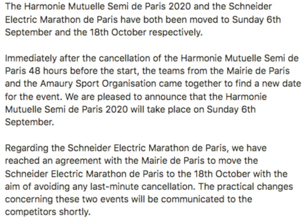 The Color Run returns to Paris in 2020 - Postponed 