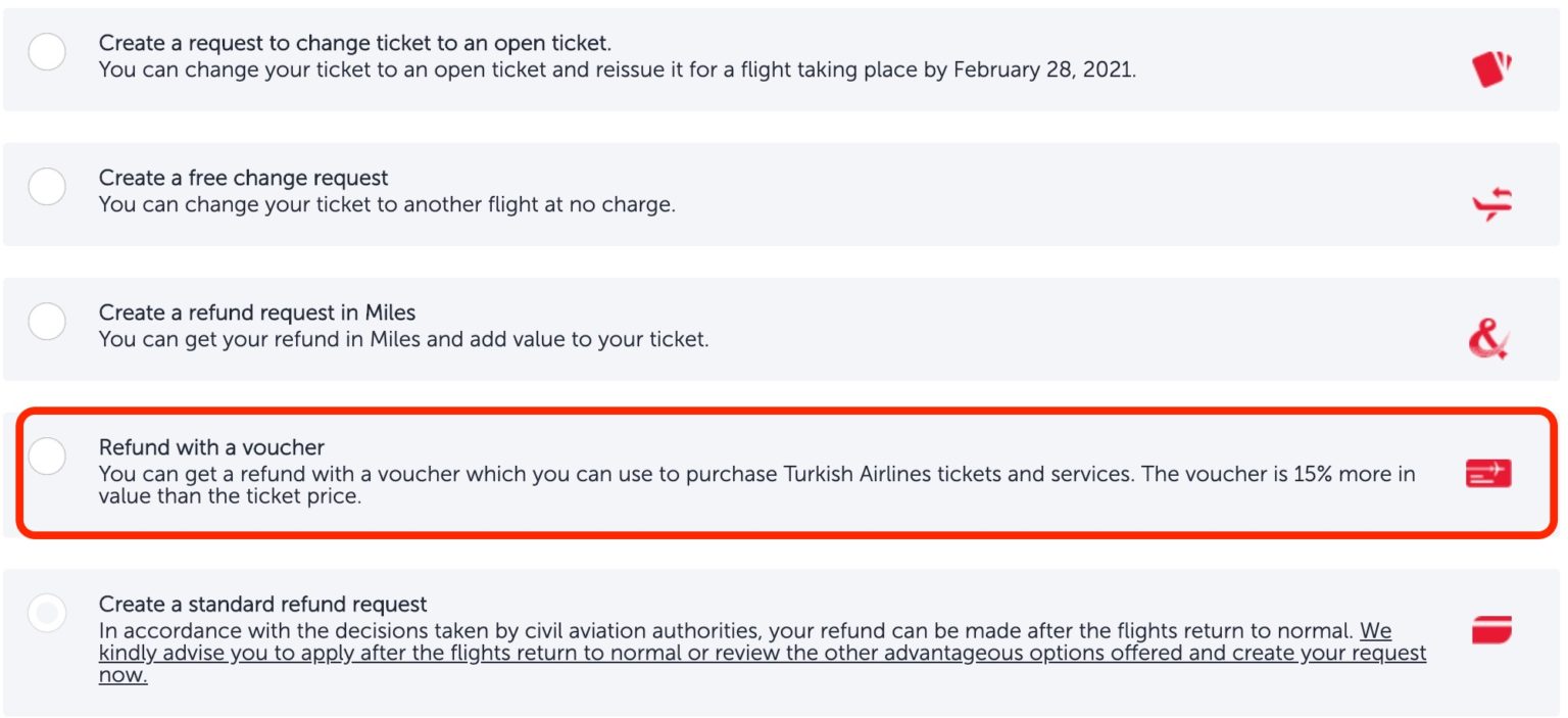Now You Can Trade Your Ticket for a Turkish Airlines Voucher with Extra