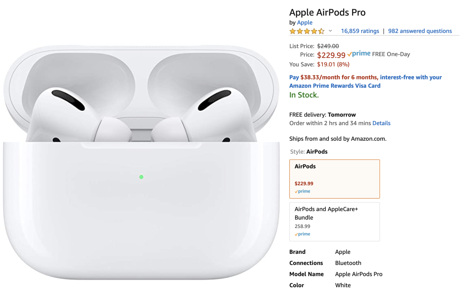 Airpods pro 2 заряд