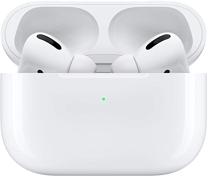 a white wireless earbuds in a case