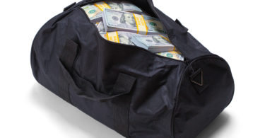 a bag full of money