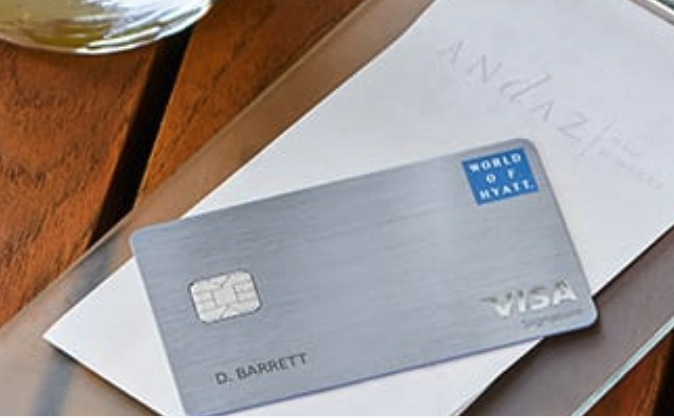 a credit card on a piece of paper