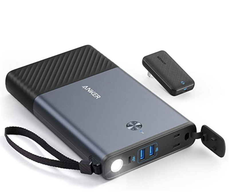 a power bank with a battery