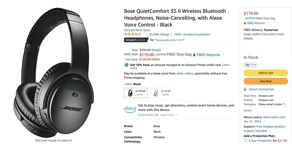 Bose's noise-canceling QC35 II are back down to $179 today - The Verge