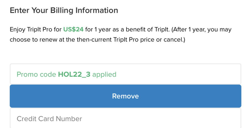 Limited Time Deal: 50% off TripIt Pro - TripIt